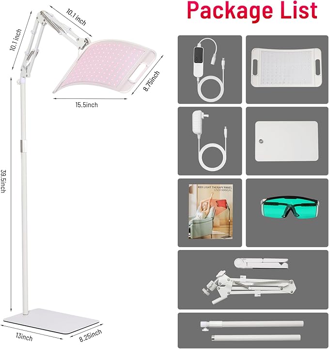 Light Therapy Max Lamp with Stand