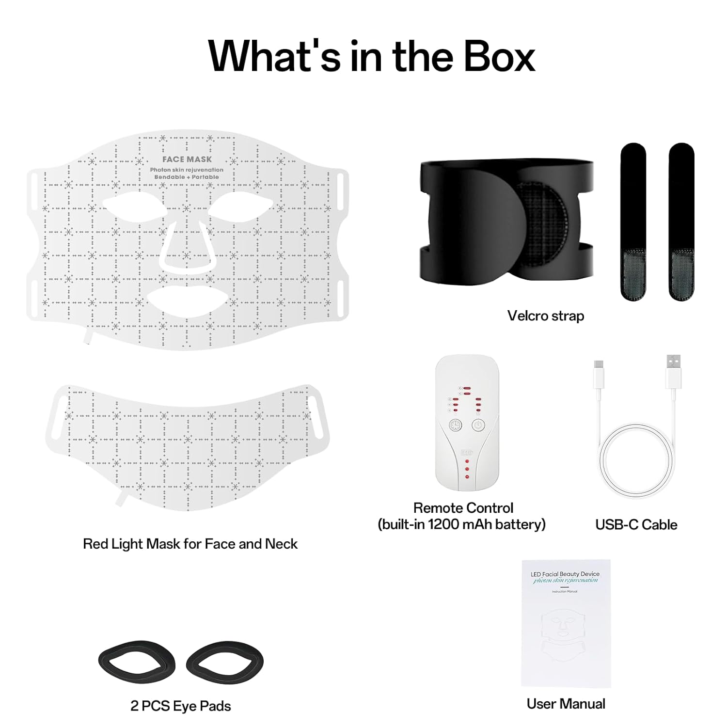 Light Therapy Facial-X7 (SEVEN Light Treatments in ONE)