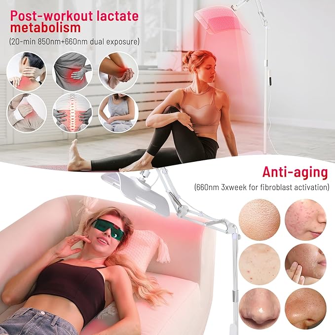 Light Therapy Max Lamp with Stand