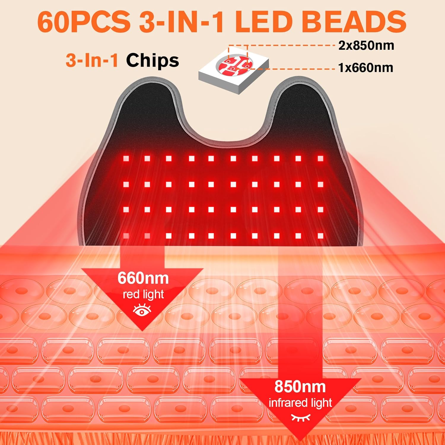 TheraKnee X - RedLight & Massager